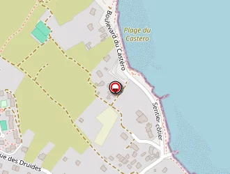 Carte de Germain Claude à Quiberon