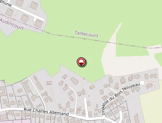 Carte de La Cité Des Couleurs à Audincourt