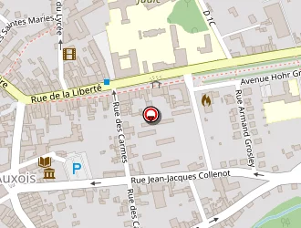 Carte de Lambert Corine à Semur-en-auxois