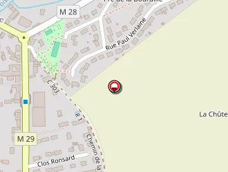 Carte de Les Halles De Lange à Chanceaux-sur-choisille