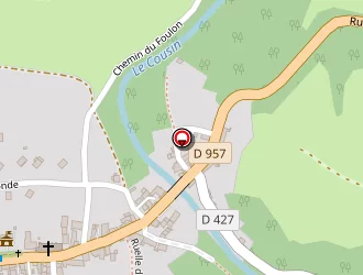 Carte de Hôtel Des Fleurs à Pontaubert