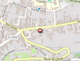 Carte de Adecco à Avallon