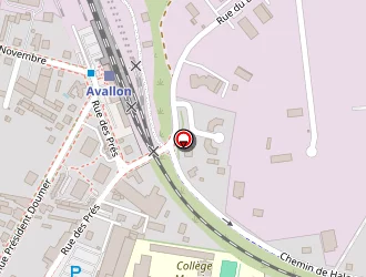 Carte de Hôtel Du Cheval Blanc à Avallon