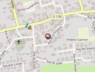 Carte de Mangold Graphique à Leymen