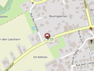 Carte de Koehl (ets) à Leymen