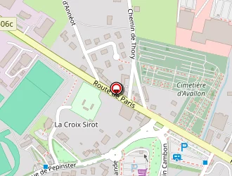 Carte de Antony Diffusion à Avallon