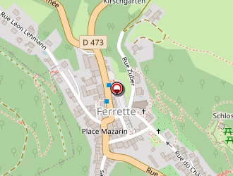 Carte de Jean Louis David à Ferrette