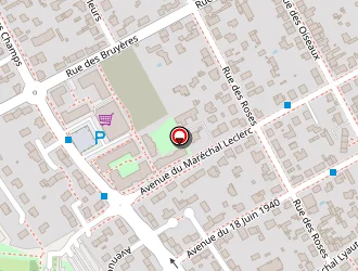 Carte de Distrisam à Avrillé