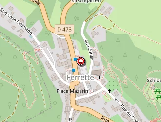 Carte de Blauel à Ferrette