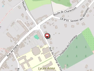 Carte de Gymnase I à Semur-en-auxois