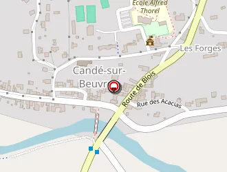 Carte de Bouvet Hubert à Candé-sur-beuvron