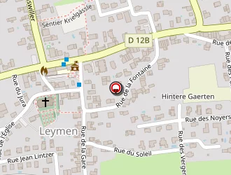 Carte de Grand Brigitte à Leymen