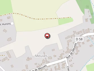 Carte de La Meuvoise à Onzain