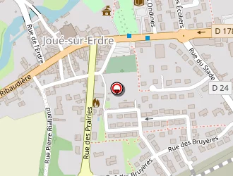 Carte de Marlyplast à Joué-sur-erdre