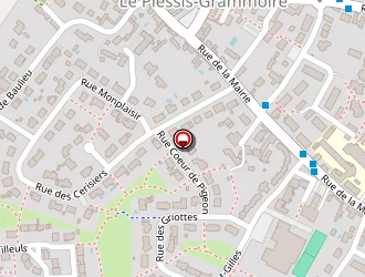 Carte de Pauvert à Plessis-grammoire (le)