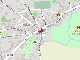 Carte de Georgiadis Jean-bernard à Semblançay