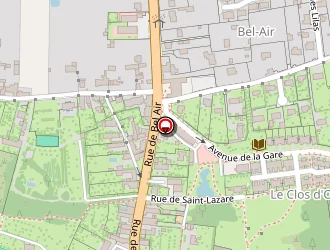 Carte de Institut Des Sens à Montils (les)