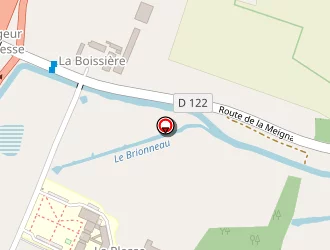 Carte de Le Noble Age Résidence Le Parc De La Plesse à Avrillé