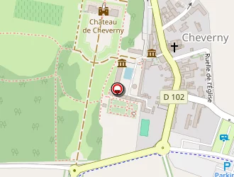 Carte de Hôtel Cormeray à Cheverny