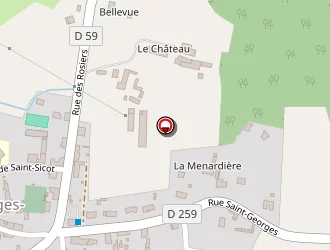 Carte de Bidault Robert à Saint-georges-du-bois