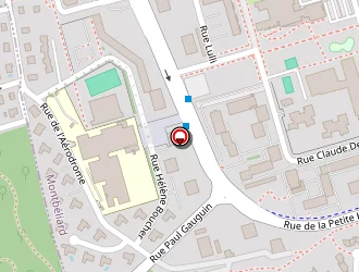 Carte de Salm Ingéniérie à Montbéliard