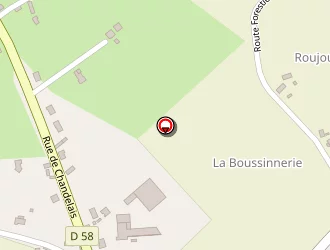 Carte de Chandelais à Bauge en anjou