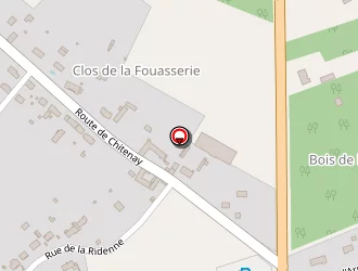 Carte de Les Chambres Vertes à Cormeray