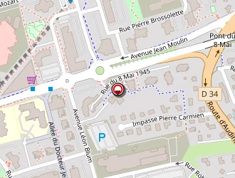 Carte de Virtuel City à Montbéliard