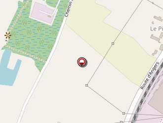 Carte de Jamet à Écouflant