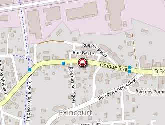 Carte de Electro Dépôt à Exincourt