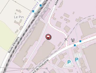 Carte de Pomanjou à Écouflant