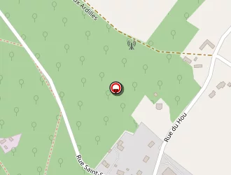 Carte de Salle Des Fêtes à Chitenay