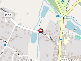 Carte de Villedieu à Vernou-en-sologne