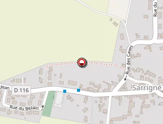 Carte de Coste Adrien à Sarrigné