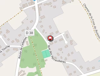 Carte de Tennis à Chitenay