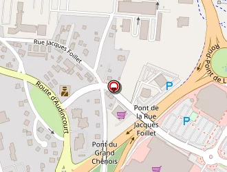 Carte de E. Leclerc Hypermarché à Montbéliard