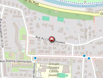 Carte de Bourgeois David à Montbéliard