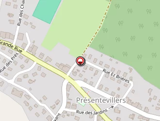 Carte de Gueneley Claude à Présentevillers