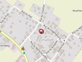 Carte de Vissal à Linsdorf