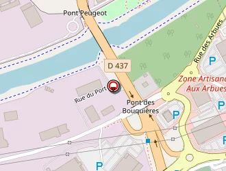 Carte de Electro Dépôt à Exincourt