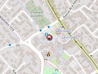 Carte de Conseil Général à Avrillé