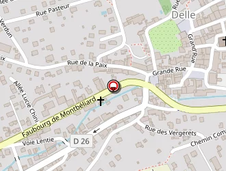 Carte de Naceri Yuns à Delle