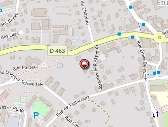 Carte de La Poste à Étupes