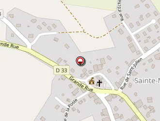 Carte de Bainier Jacques à Sainte-marie