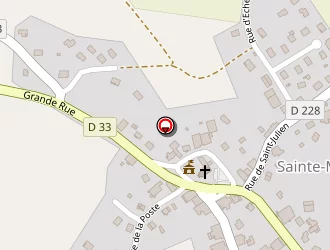 Carte de Rossel Philippe à Sainte-marie