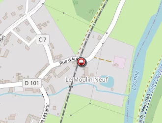 Carte de La Poste à Surgy