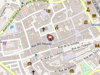 Carte de Café Du Commerce à Montbéliard