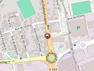 Carte de On - X à Montbéliard