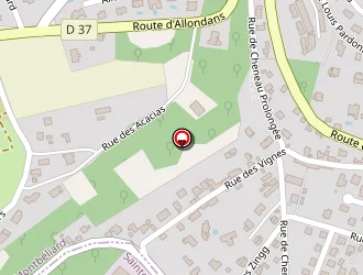 Carte de Cuenot Jean-françois à Montbéliard