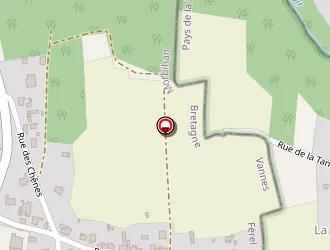 Carte de Le Gentil (ets) à Férel